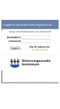 Mobile Screenshot of mail.stenungsund.se